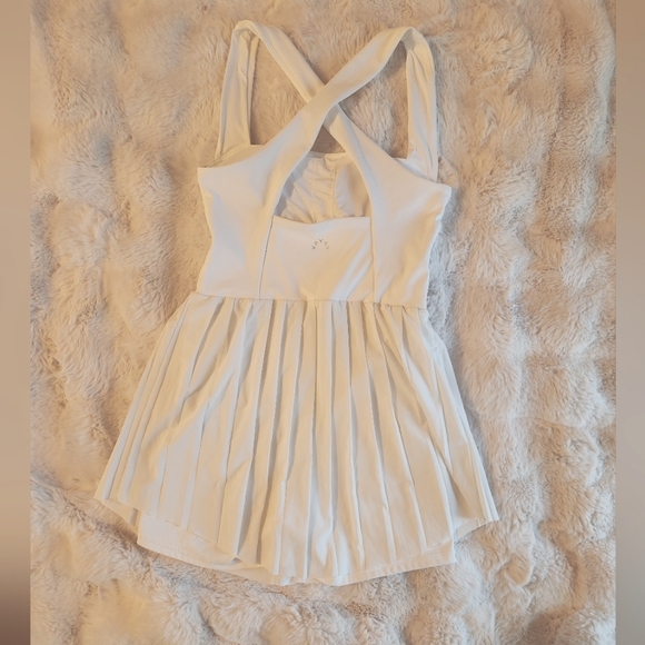 Varley Carina Dress In Bright White Size Small - Picture 11 of 16